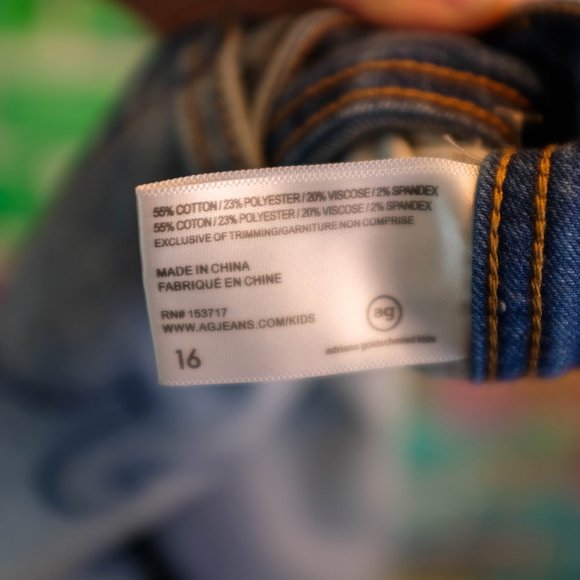 NWT AG-ED Denim Kingston Slim Skinny Boy's 16 - Picture 12 of 12